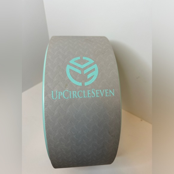 UPCIRCLESEVEN 12 Inch Matte Turquoise Yoga Wheel - Picture 2 of 6